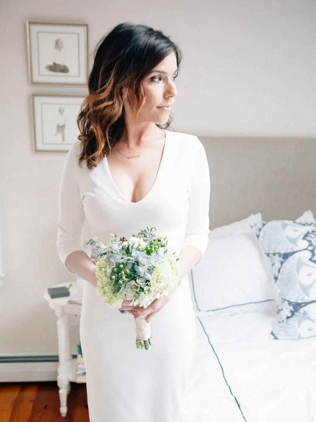 Jennifer Schervinski bridal bouquet design